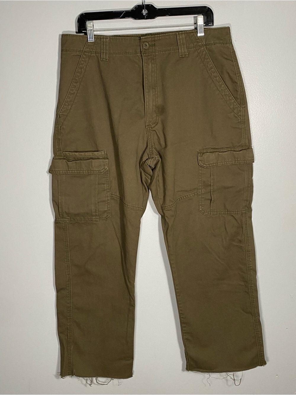 Wrangler Olive/Tan Cargo Pants with Utility Pockets
